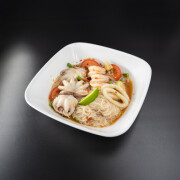 Thai Seafood Salad with Rice Noodles